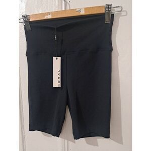 Koral womens small bike shorts blue running gym fitness